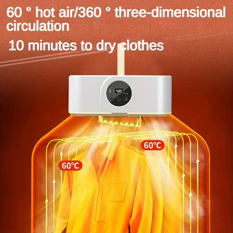 Portable Clothes Folding Dryer Portable Dryer (1 Pc)