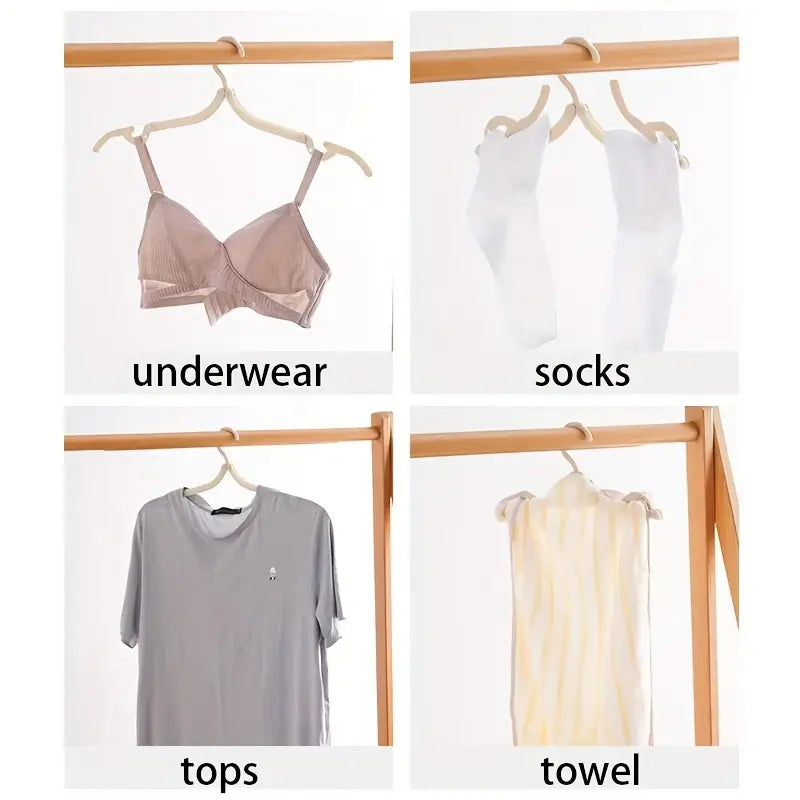 Travel Hangers Portable Folding Clothes Hangers (1 Pc)