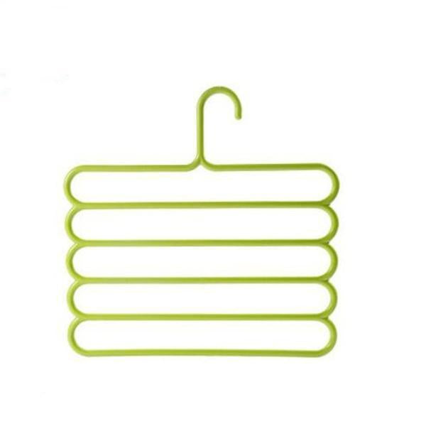 5 In 1 Multipurpose Plastic Hanger Assorted (5-layer)