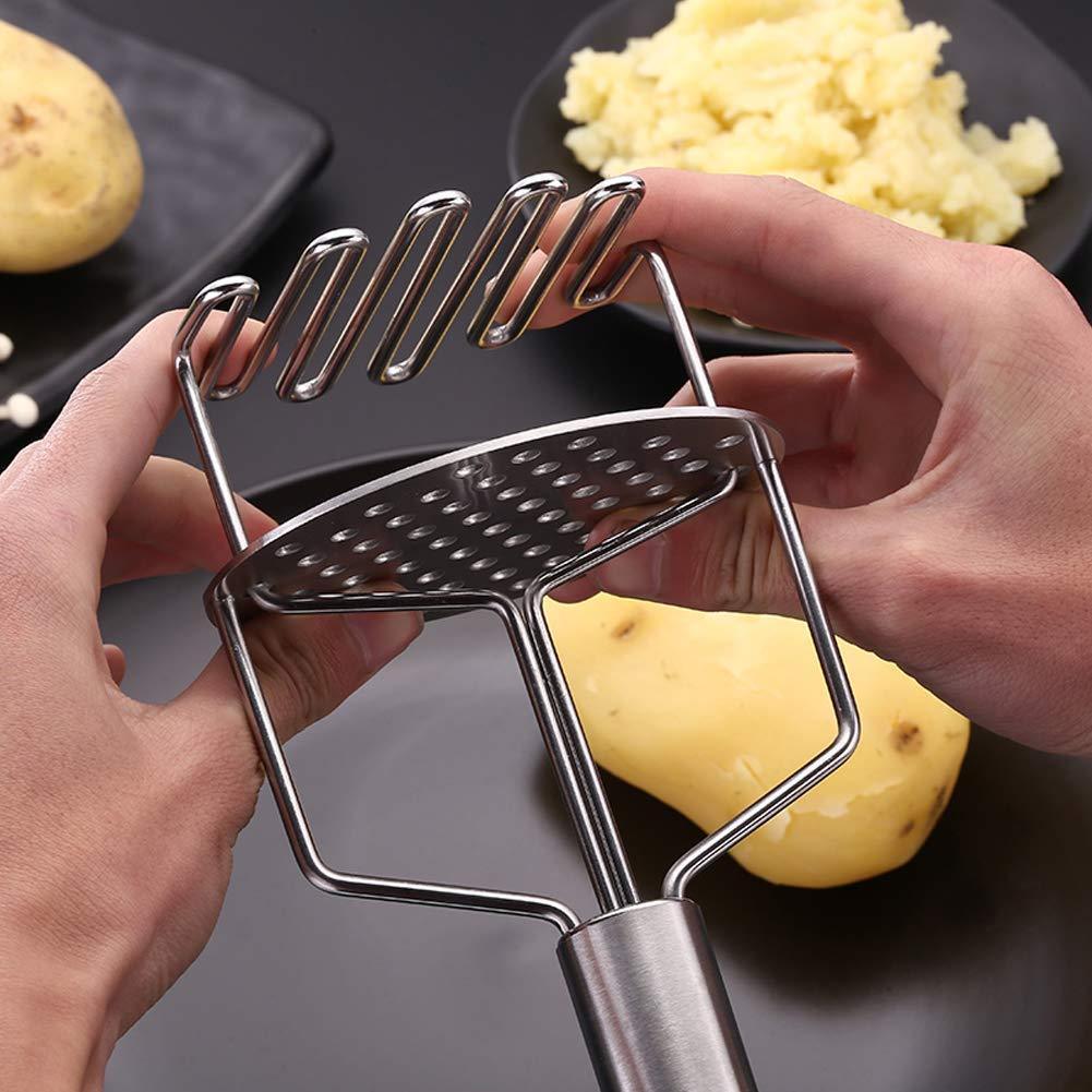 _stainless Steel Hand Masher (Mash For Dalvegetablepotatobaby Foodpav Bhaji)