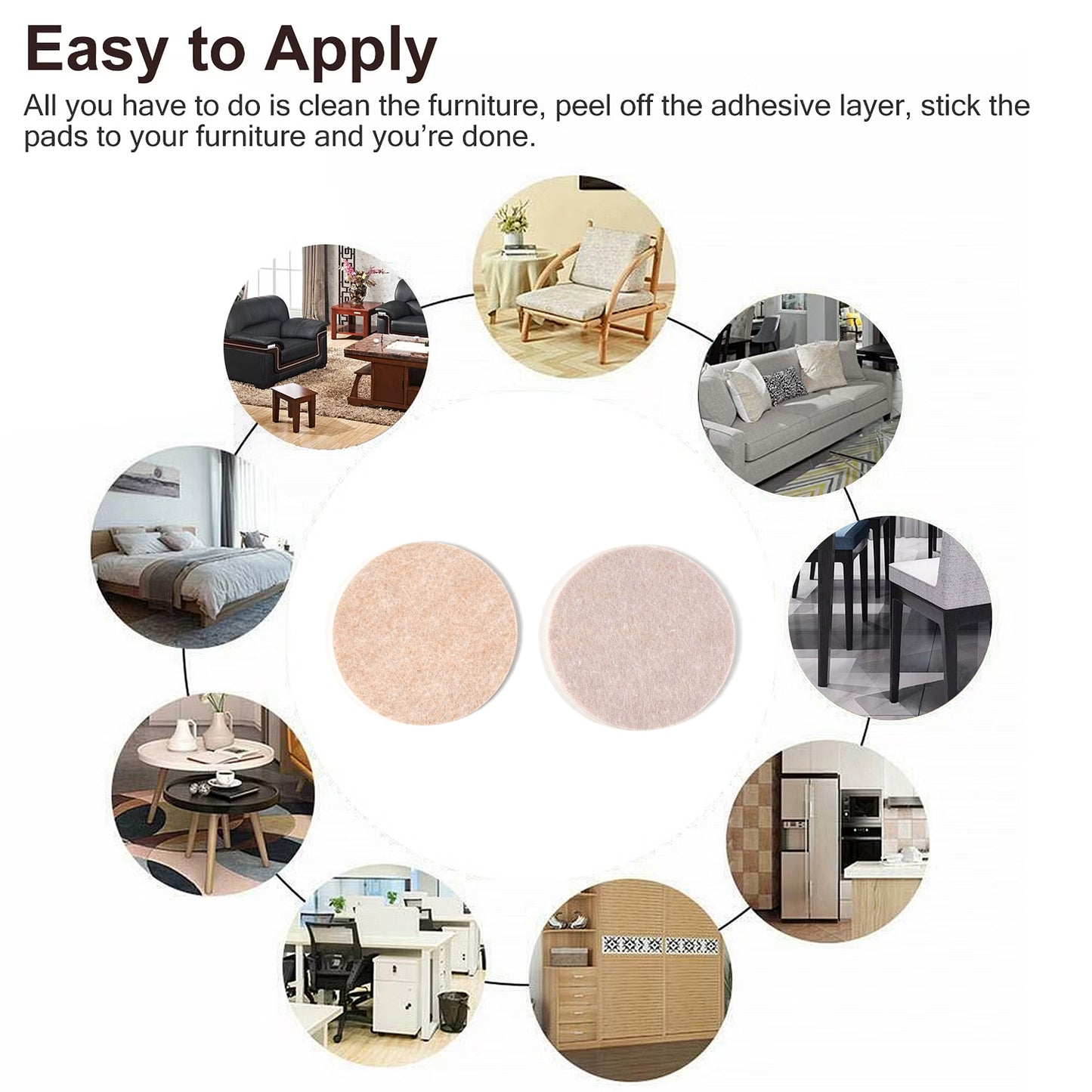 Self-adhesive Cork Coasters Round - 3.5in Circle Cork Backing Sheets Mats Mini Wall Cork Tiles Coasters And Diy Crafts Supplies.
