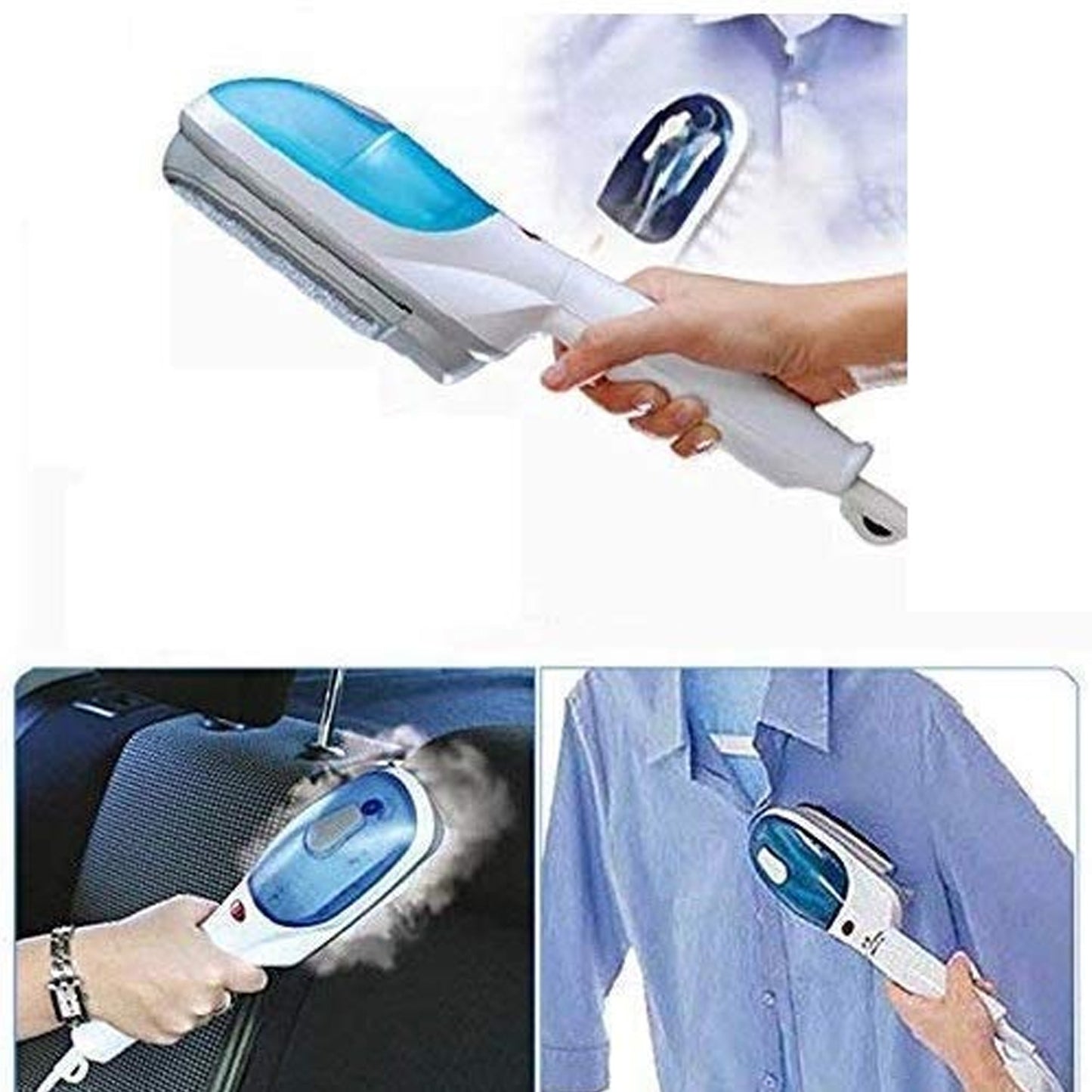 Portable Ironing Machine1 Set Steam Iron Hand Held Crease Removal Portable Ironing Clothes Abs Brush Plush Toy Garment Steamer For Home Steam Iron For Clothes Travel Steamer