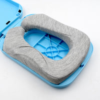 Soft Nap Doughnut Pillow Foldable Kids Head Desk Pillow Slow Rebound Desk Nap Pillow Easy To Carry For Office School Library Outdoor