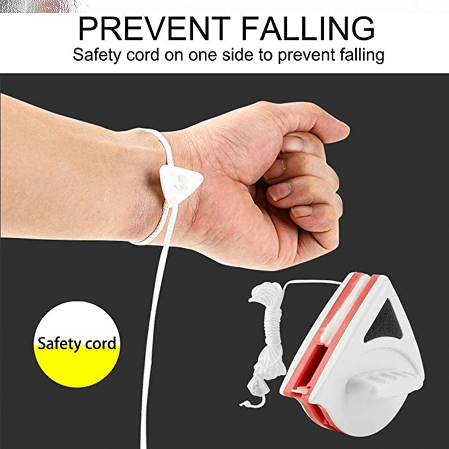 Double Face Glass Cleaner Window Squeegee Magnetic Window Washing Equipment.