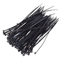 3x100mm Nylon Self Locking Cable Ties Heavy Duty Strong Zip Wire Tie. Pack Of 100pc