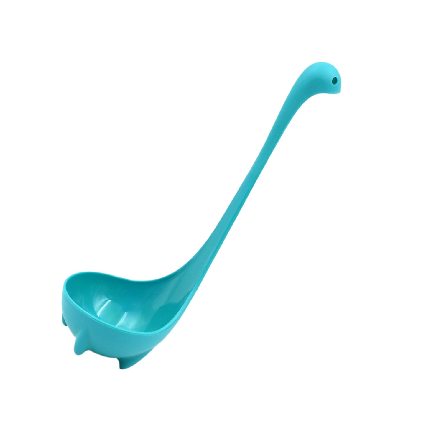 5871 Soup Spoon Creative Long Handle Standing Loch Ness Monster Colander Spoon Dinnerware Cooking Tools Kitchen Accessories