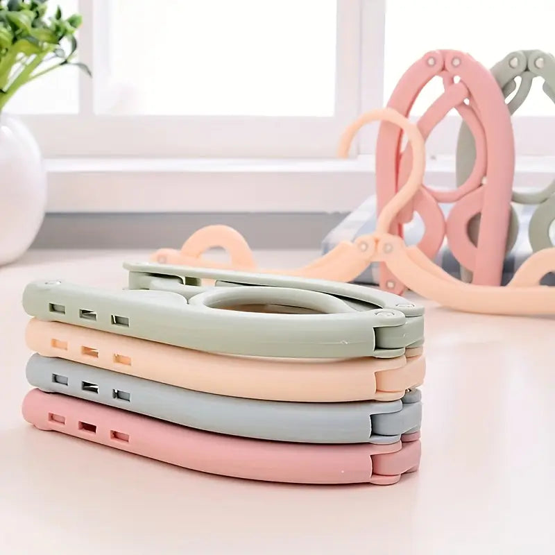 Travel Hangers Portable Folding Clothes Hangers (1 Pc)