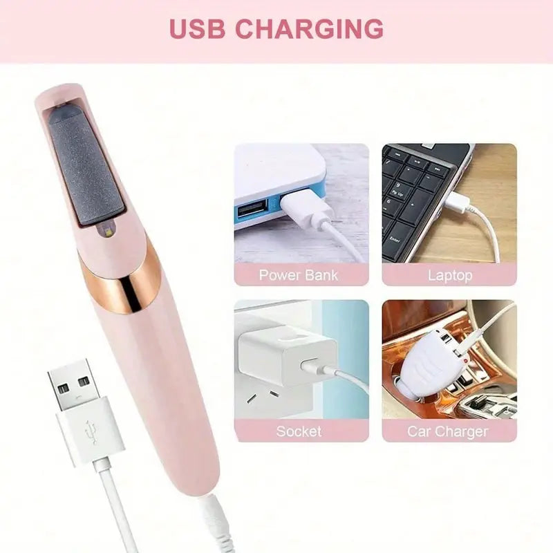 Flewless Pedi Electronic Pedicure Tool (1 Set)