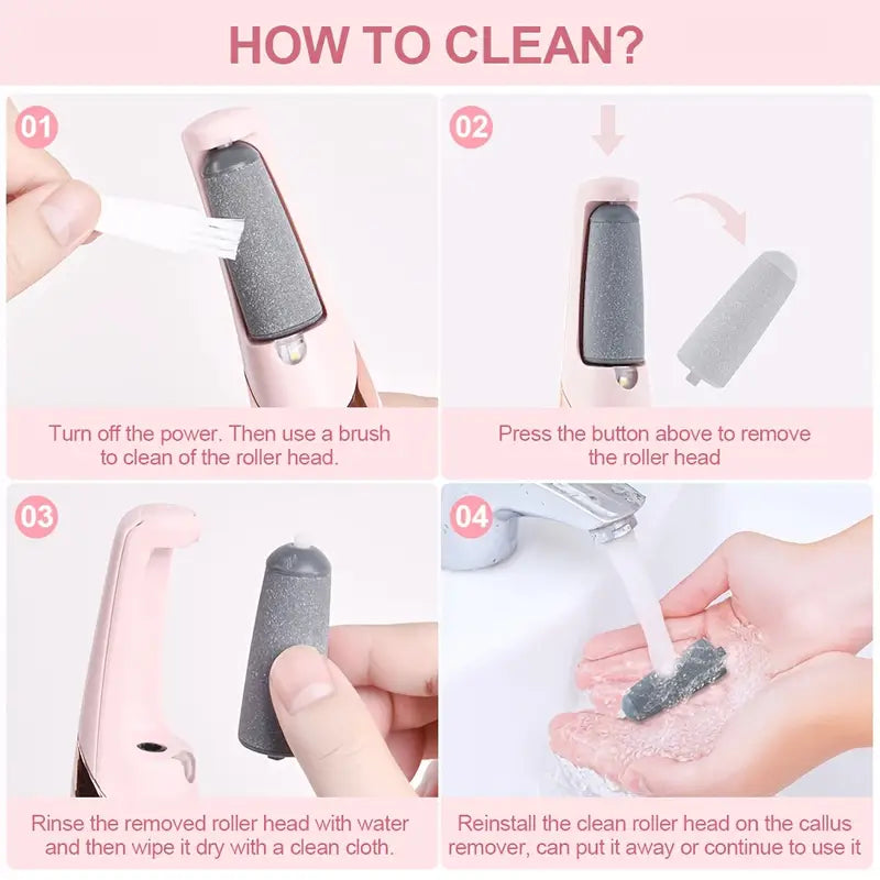 Flewless Pedi Electronic Pedicure Tool (1 Set)