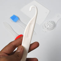 Cake Making And Decorating Tools Combo Suitable For Kitchen Home And Bakery ( 3pc Set )
