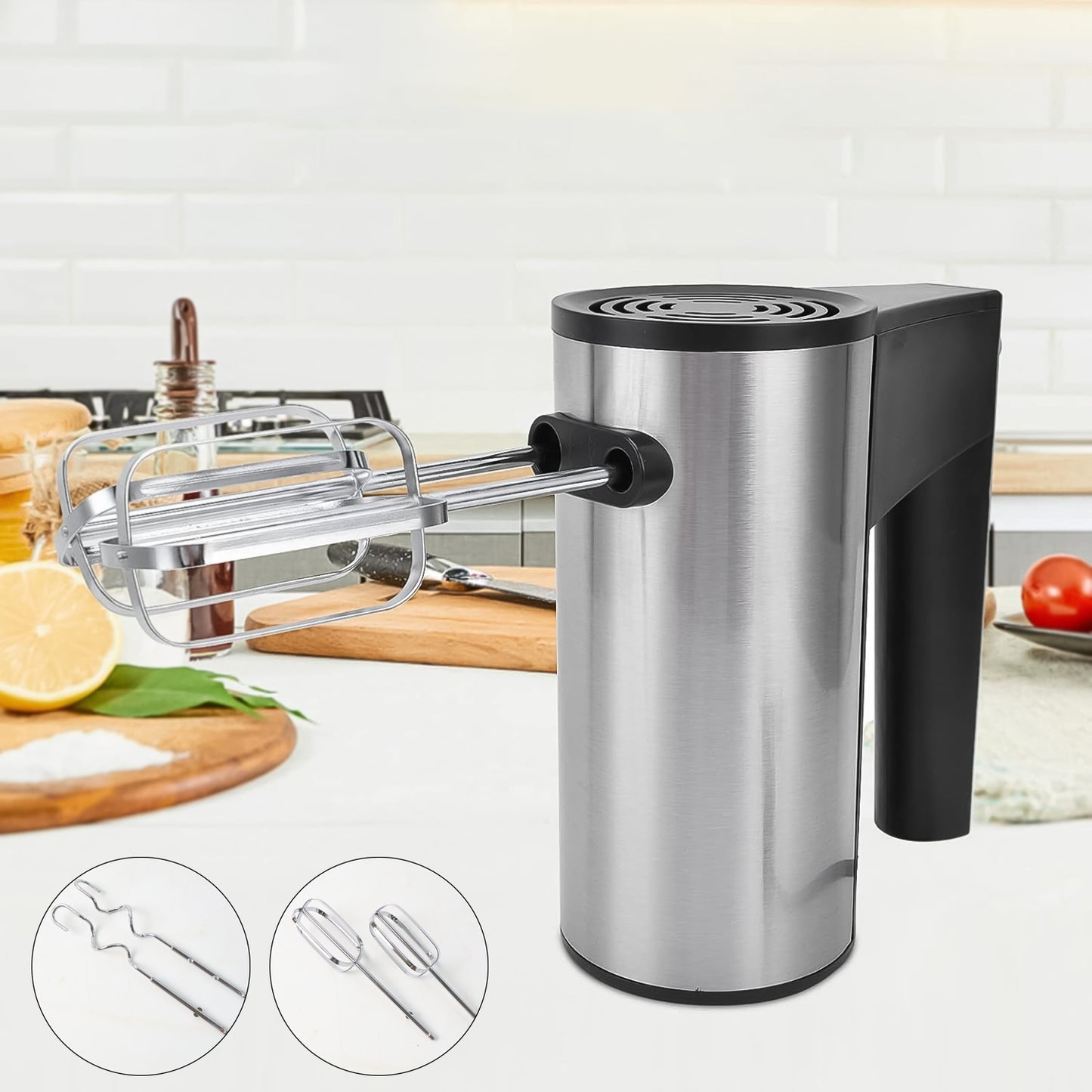 Orbit Stainless Steel Electric Hand Mixer - 450w