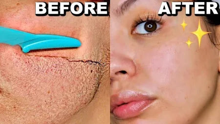 Eyebrow Painless Facial Hair Remover Razor For Face Women And Men (3 Pack)