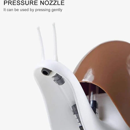 Portable Snail Shape Liquid Soap Dispenser