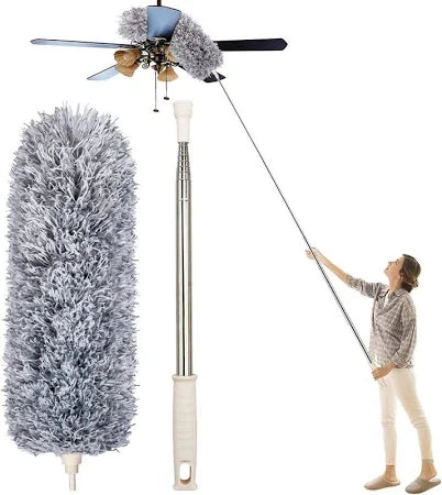 Microfiber Dusters For Cleaning Telescoping Feather Duster With 100 Inches