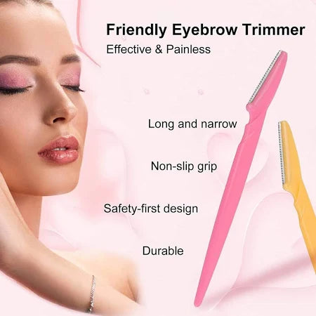 Eyebrow Painless Facial Hair Remover Razor For Face Women And Men (3 Pack)
