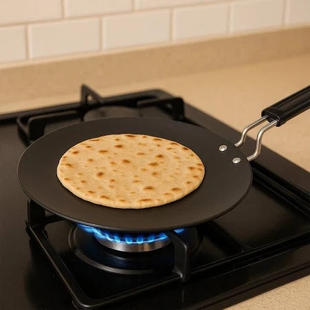 Premium Non-stick Flat Roti Tawa With Heat-resistant Handle (10 Inch 1 Pc)
