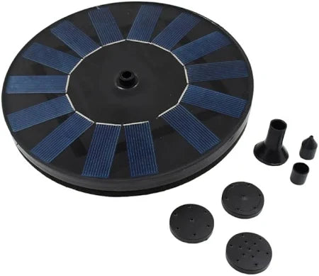 Solar Water Fountain with 5 Spray Modes