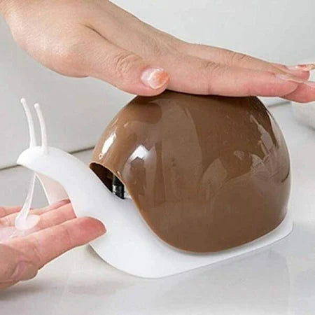 Portable Snail Shape Liquid Soap Dispenser