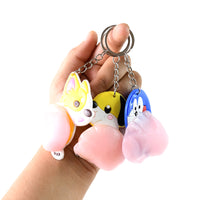 Cartoon Animal Keychain (1 Pc Mix Design)