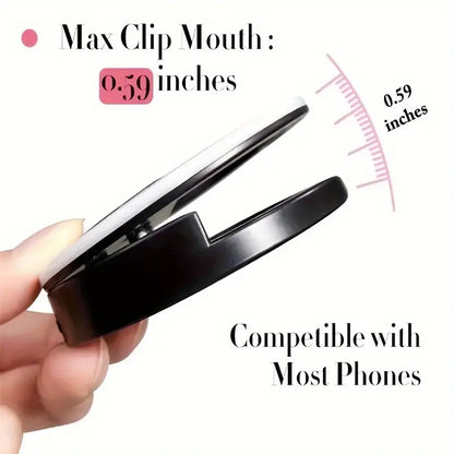 Selfie Ring Light Used For Applying Bright Shade Over Face During Taking Selfies And Making Videos Etc.