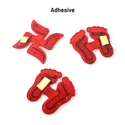 Decorative Laxmi Charan (Pagla)  Swastik Combo Set (3pc Set)