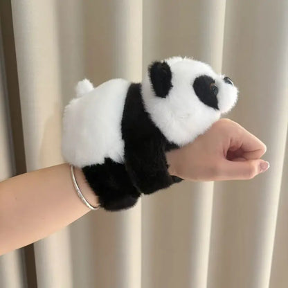 Unisex Stuffed Animal Slap Bracelets Plush Panda
