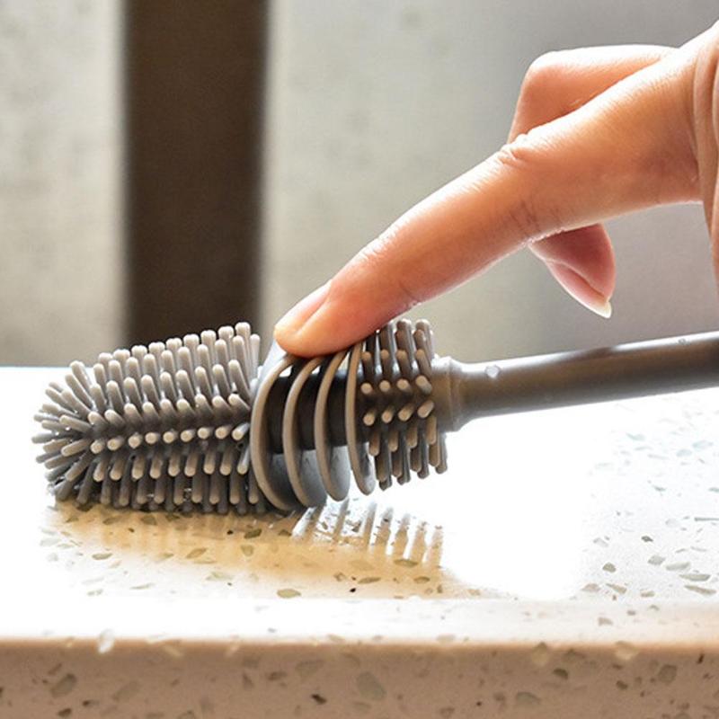 Long Bottle Cleaning Brush For Washing Water Bottle Narrow Neck Containers