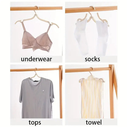 Travel Hangers Portable Folding Clothes Hangers (1 Pc)