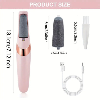 Flewless Pedi Electronic Pedicure Tool (1 Set)