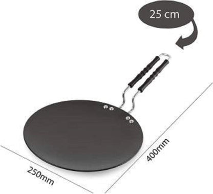 Premium Non-stick Flat Roti Tawa With Heat-resistant Handle (10 Inch  1 Pc)