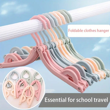 Travel Hangers Portable Folding Clothes Hangers (1 Pc)