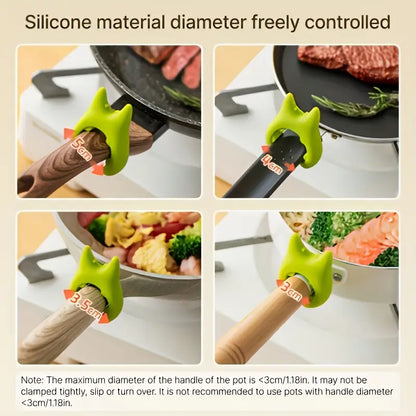 Silicone Spoon & Lid Rest – Anti-Spill, Multi-Functional Kitchen Holder for Cooking & Serving (1pc)