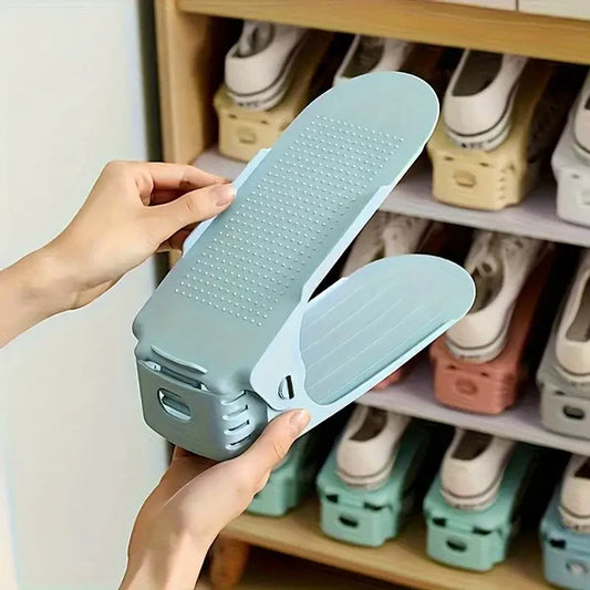 Adjustable Folding Shoe Slots Organizer.