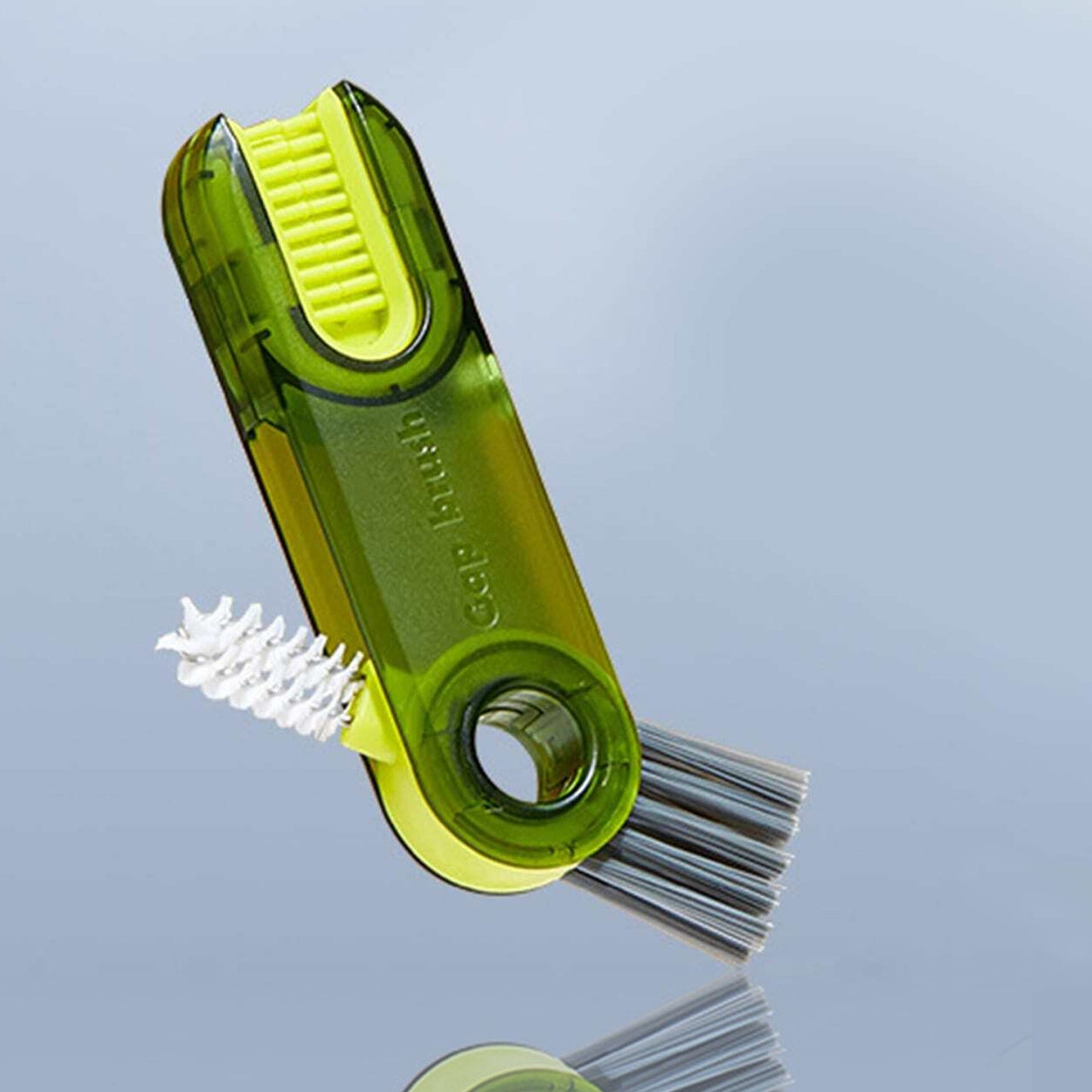 3 in 1 Multifunctional Cleaning Brush Bottle Cleaning Brush Cup Cleaner Brush For Bottle Cup Cover Lid Home Kitchen Cleaning Tool (1 Pc)