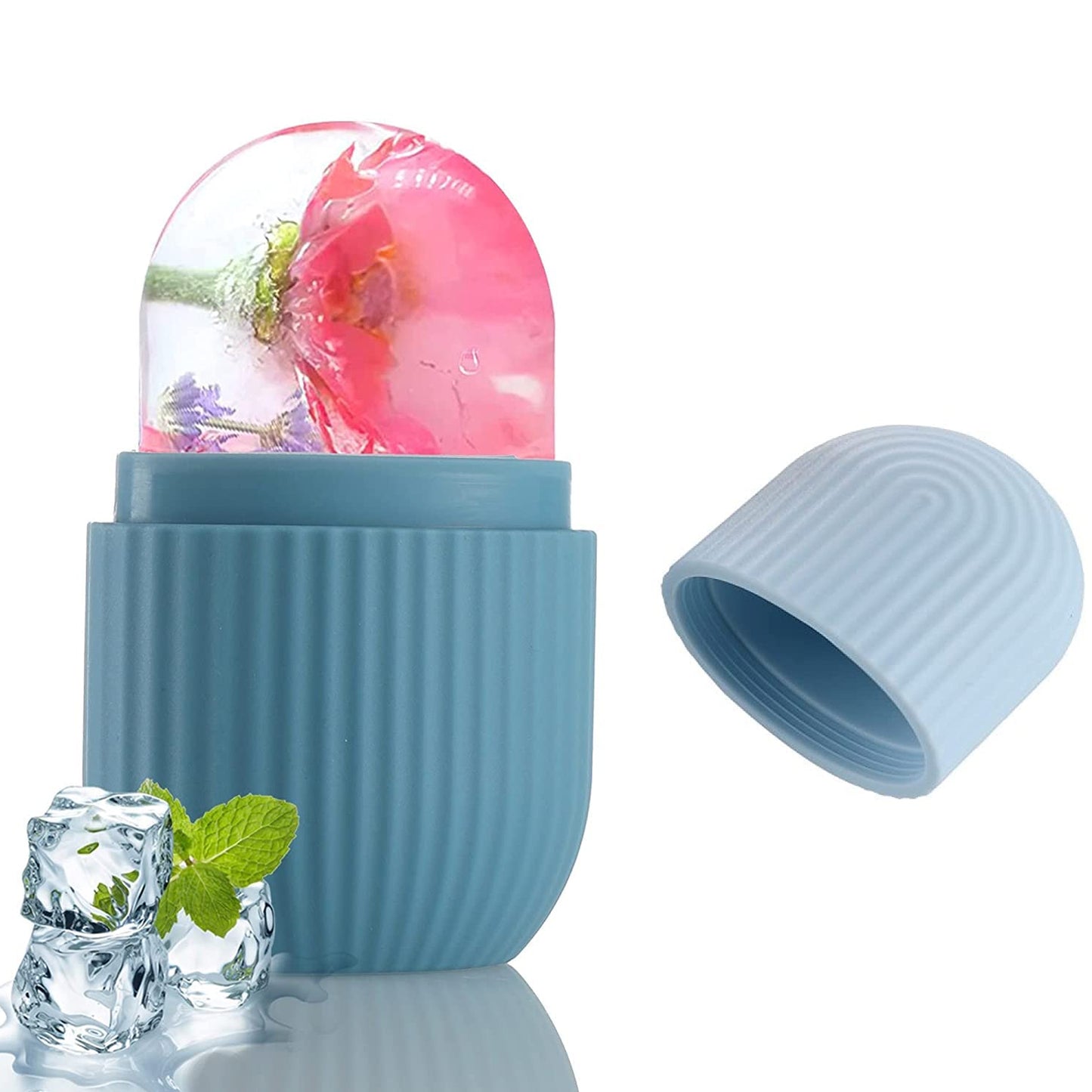 l Beauty Ice Roller For Face Massager  Eye Reusable Face Rollers Facial Roller ( Loose )