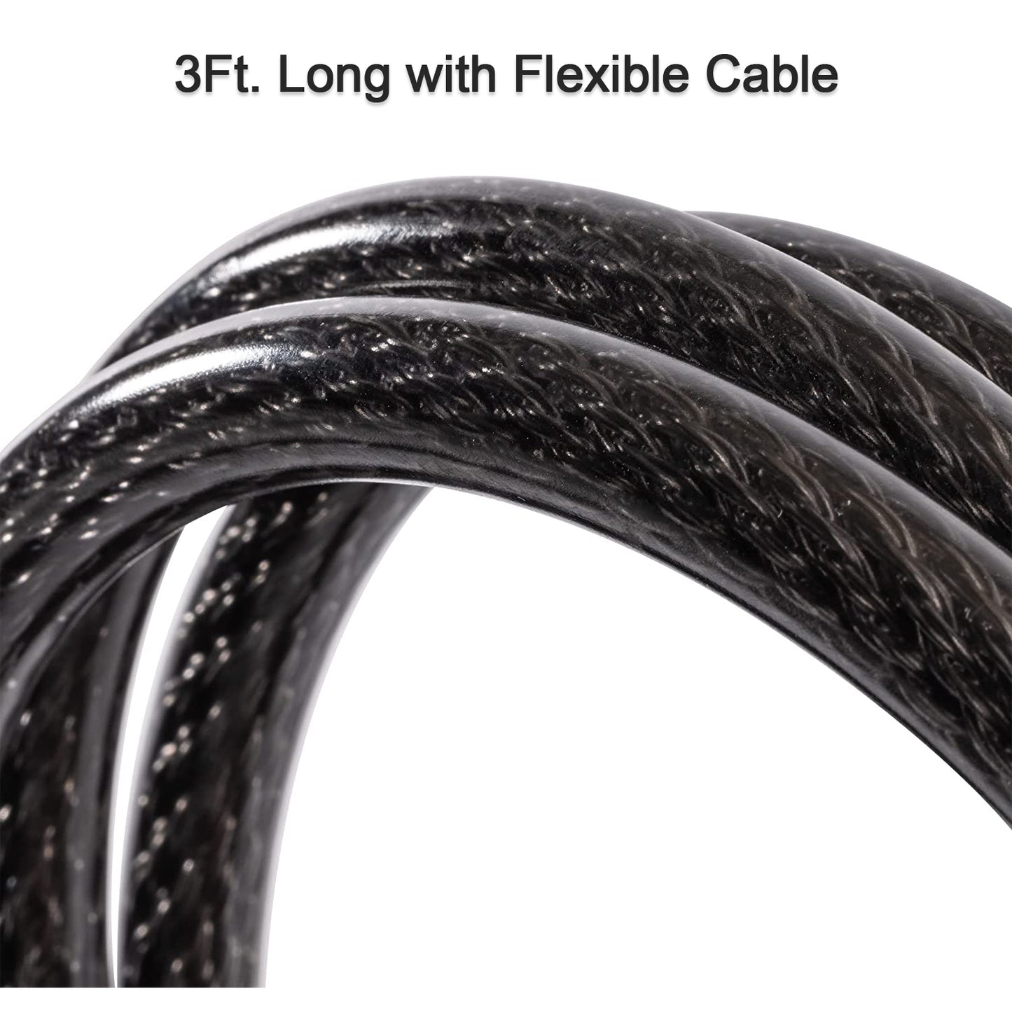 Heavy Duty Multi-purpose Plastic Combination Lock For Helmet  Multi Use