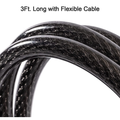 Heavy Duty Multi-purpose Plastic Combination Lock For Helmet  Multi Use