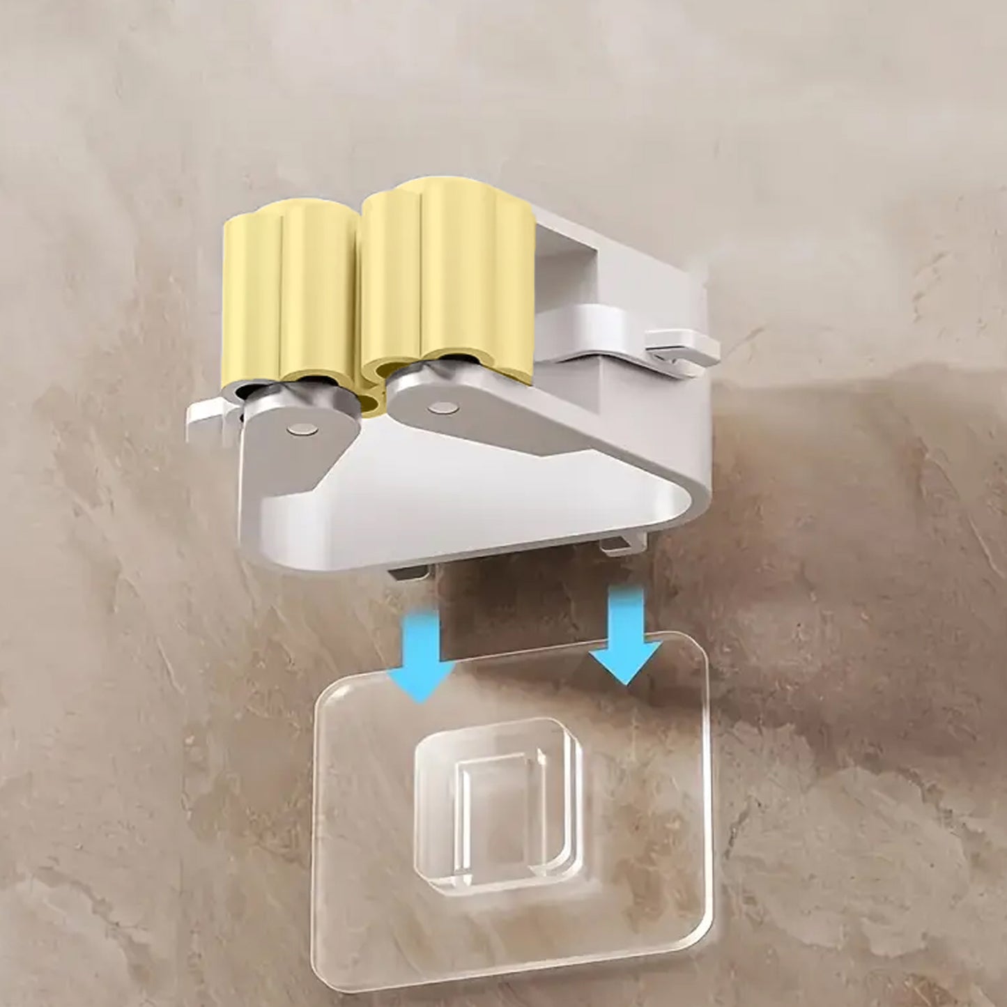 Magic Sticker Series Self Adhesive Mop And Broom Holder