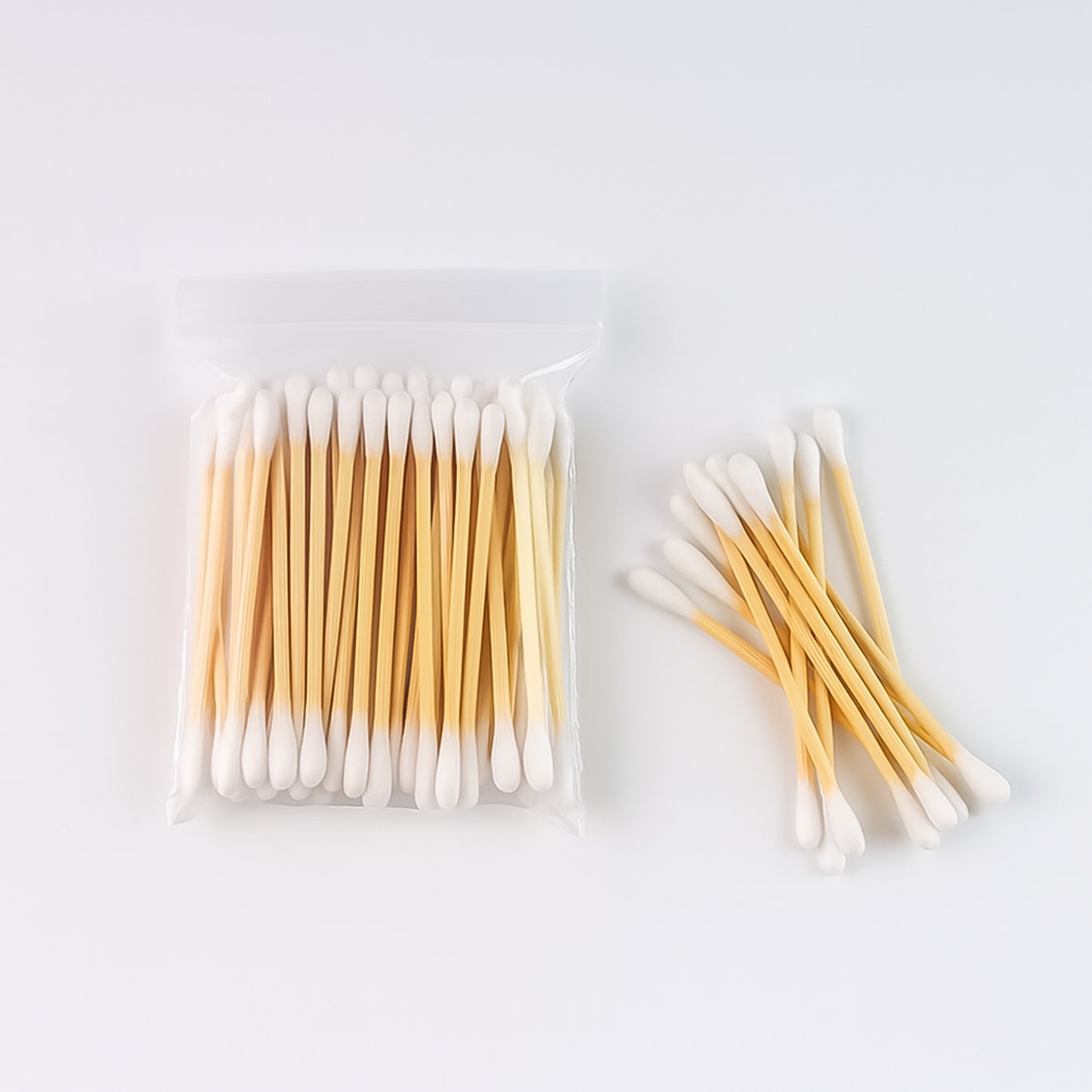 Eco-friendly Wooden Cotton Ear Buds (1 Pkt  100 Pcs Approx)