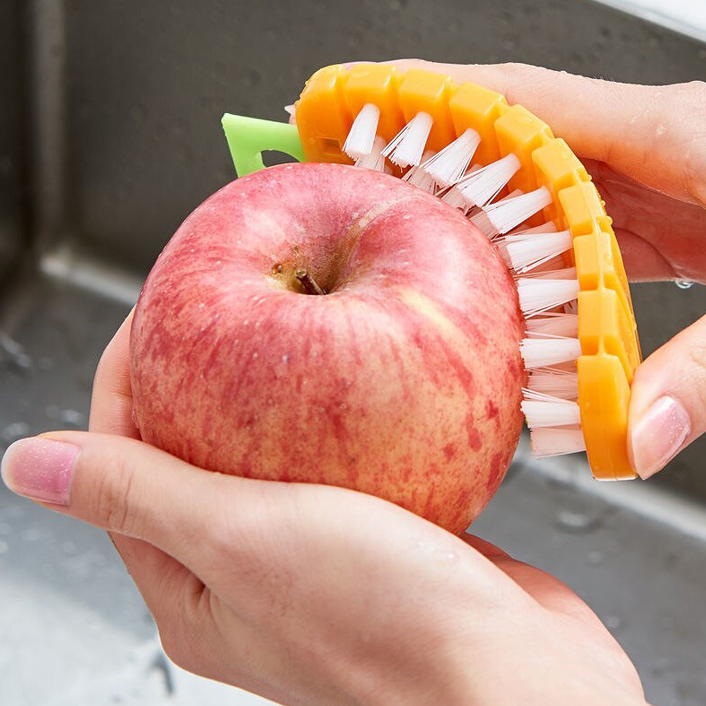 Vegetable Scrubbing Brush Vegetable Scrubber Nontoxic Fruit Brush Carrot Shape Vegetable Brush For Potato For Vegetable