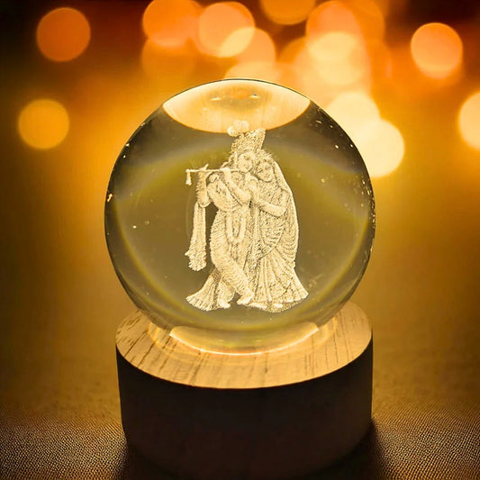 3d Crystal Ball Lamps For Bedroom 3d Lamps For Home Decoration 3d Crystal Ball Night Light Gifts For Women Gifts For Men Room Decor Items For Bedroom For Friend And Family(1 Pc)