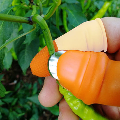Vegetable Thumb Cutter And Tool 5pc Set With Effective Sharp Cutting Blade System