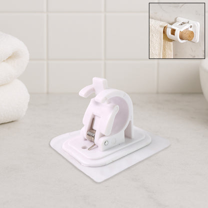 Curtain Rod Holder Self Adhesive Hooks (2 Pcs Set)