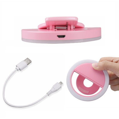 Selfie Ring Light Used For Applying Bright Shade Over Face During Taking Selfies And Making Videos Etc.
