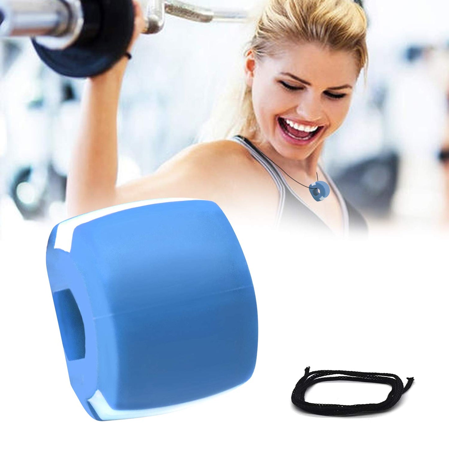Cn Mix Jaw Exerciser Used To Gain Sharp And Chiselled Jawline Easily And Fast.