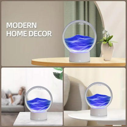 5 Color Light Moving Sand Art Picture (1 Pc)