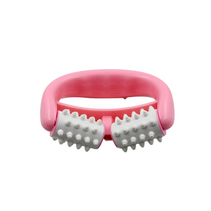 Manual Round Handle Plastic 2 Rollers Massage Roller Cellulite Roller For Legs Arms Back Muscle Pain Relief And Muscle Relaxation