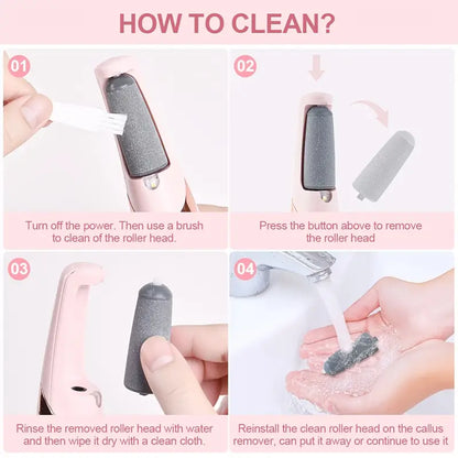 Flewless Pedi Electronic Pedicure Tool (1 Set)