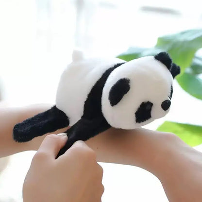 Unisex Stuffed Animal Slap Bracelets Plush Panda