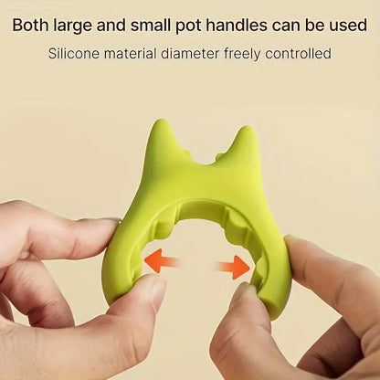 Silicone Spoon & Lid Rest – Anti-Spill, Multi-Functional Kitchen Holder for Cooking & Serving (1pc)